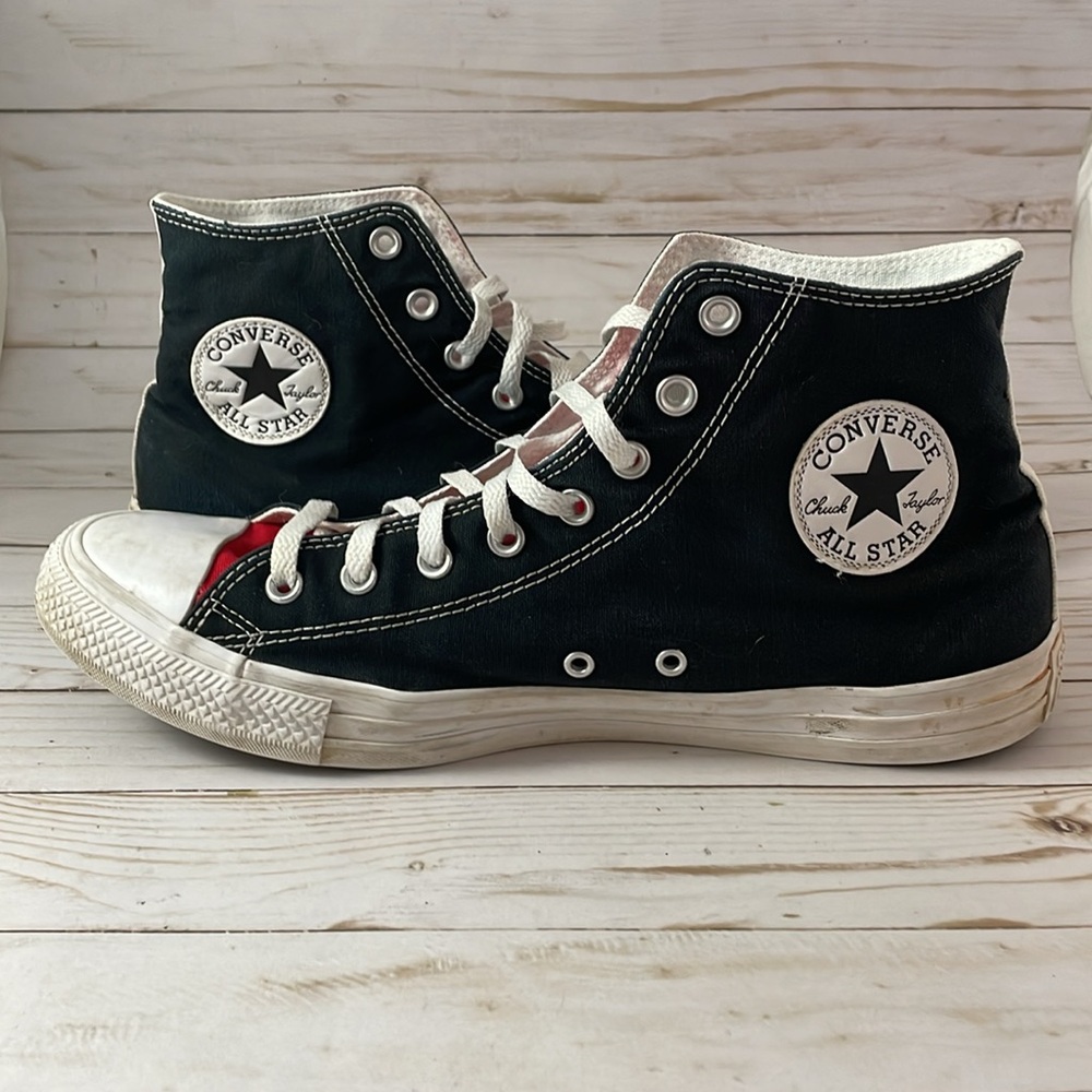 Converse Black and White Canvas Sneakers